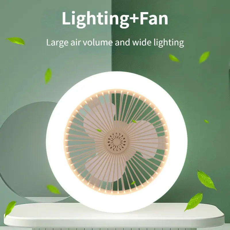 Ceiling Lamp with Remote-Controlled Cooling Fan - Stylish Lighting & Cooling Solution - ShopandTop