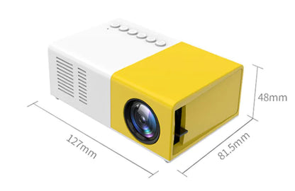 Smart Projector - HD Visuals, Hands-Free Control & USB Connectivity - ShopandTop