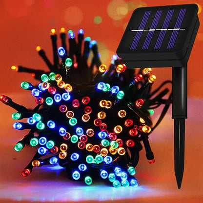 LED Solar String Lights - Eco-Friendly Outdoor Lighting for Garden & Patio - ShopandTop