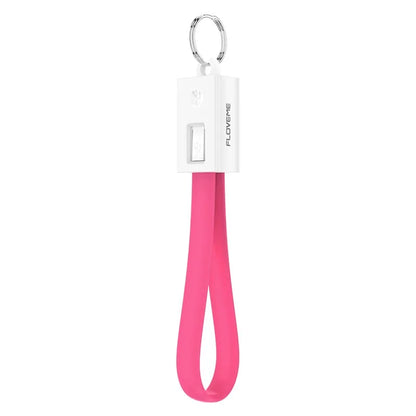 FLOVEME Mini KeyChain USB Cable - Compact, Portable Charging Solution