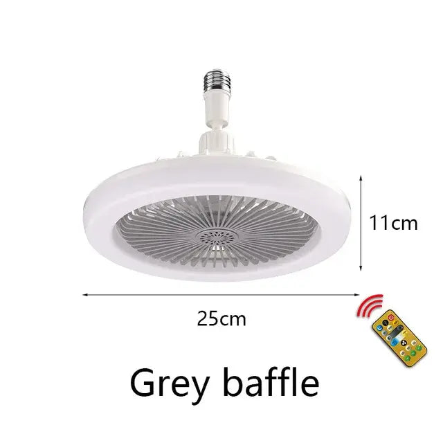 Ceiling Lamp with Remote-Controlled Cooling Fan - Stylish Lighting & Cooling Solution