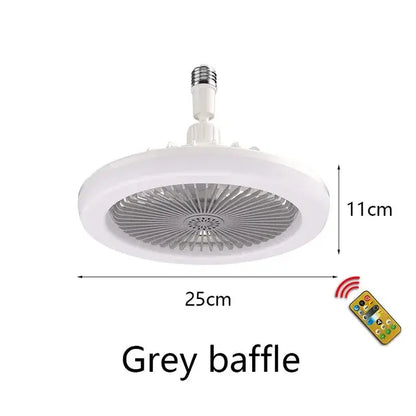 Ceiling Lamp with Remote-Controlled Cooling Fan - Stylish Lighting & Cooling Solution