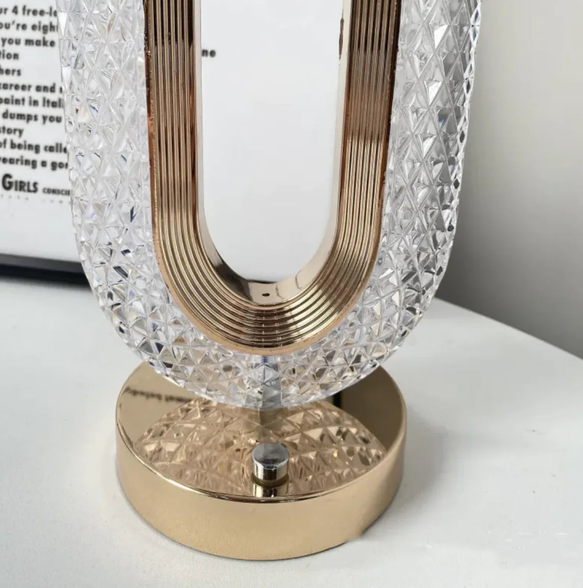 Crystal Touch Desk Lamp – Light Luxury Home Decor - ShopandTop