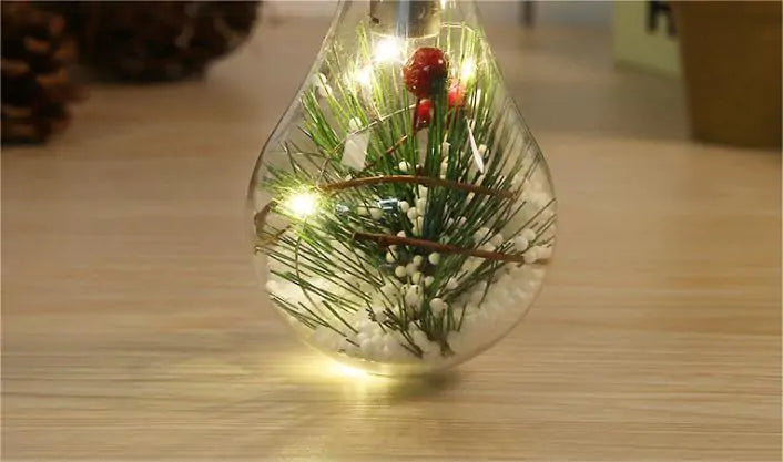 Pack of 5 LED Christmas Balls - ShopandTop