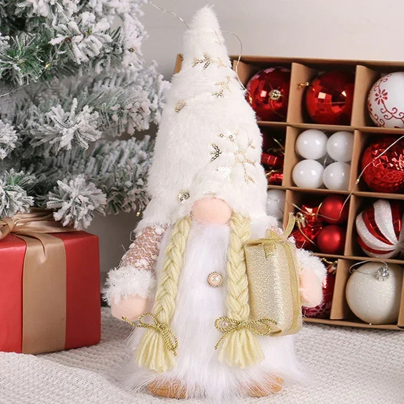 Christmas Doll Elf Sequin Gnome - ShopandTop