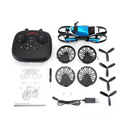 Motorcycle Folding RC Drone