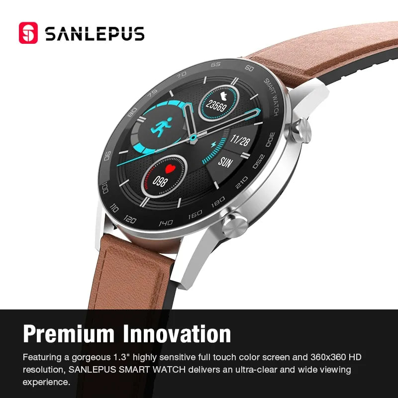 Business Smartwatch with Bluetooth Calling & Health Tracking - ShopandTop