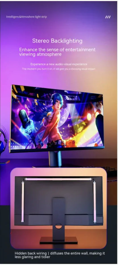 RGB Esports Desktop Computer Display Atmosphere Backlight - ShopandTop