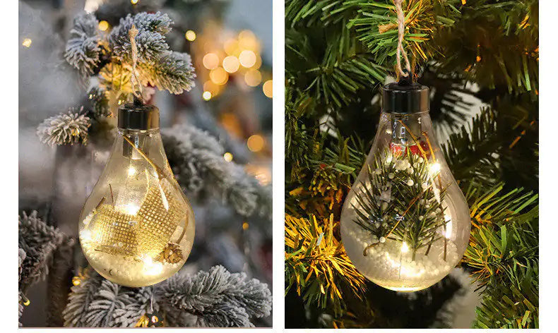 Pack of 5 LED Christmas Balls - ShopandTop