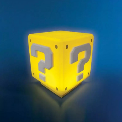 Children’s Bedroom Bedside Lamp - Super Game Question Mark LED Night Light - ShopandTop