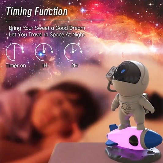 Astronaut Galaxy Projector Night Light - ShopandTop