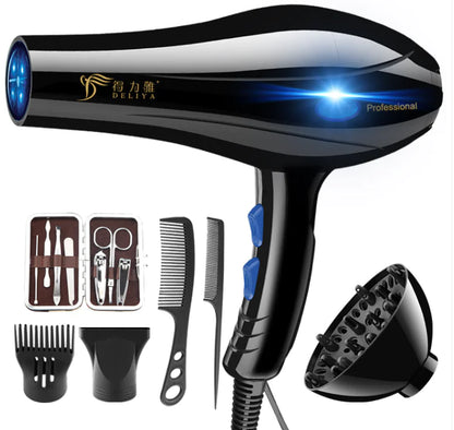 High-Power Blue Light Negative Ion Hair Dryer