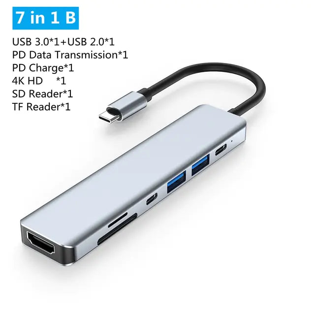 USB C Laptop Docking Station HUB