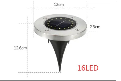 Solar Garden Disk Light - ShopandTop