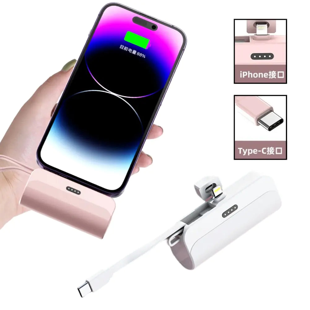 Portable Wireless Power Bank – Compact & Efficient Charging On-the-Go - ShopandTop