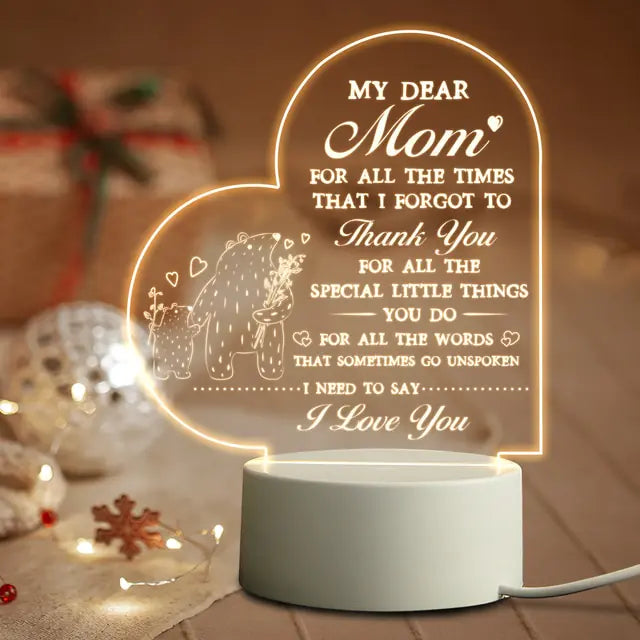 Novelty Present Bedroom Night Light - ShopandTop