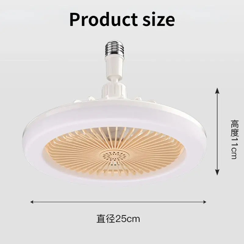 Ceiling Lamp with Remote-Controlled Cooling Fan - Stylish Lighting & Cooling Solution - ShopandTop