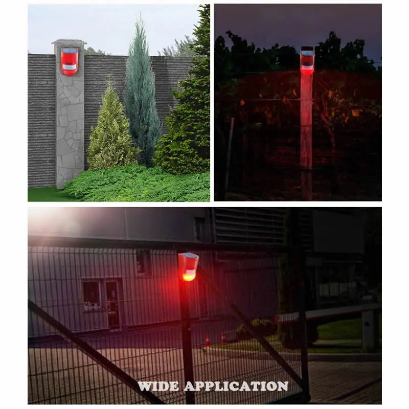 Solar Infrared Motion Sensor Alarm - Wireless, Eco-Friendly Security Solution - ShopandTop