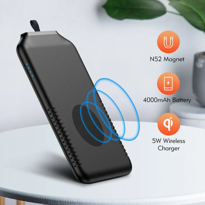 Magnetic Mini Power Bank – Compact, Portable, and Fast Charging Solution for On-the-Go Power - ShopandTop