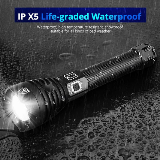 XHP Flashlight Series by Mixxar – USB Rechargeable, Ultra-Bright, and Waterproof - ShopandTop