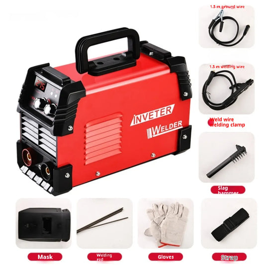 110V Double Voltage Household Welding Machine (Red)