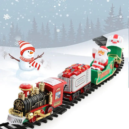 Electric Christmas Tree Train Set - ShopandTop