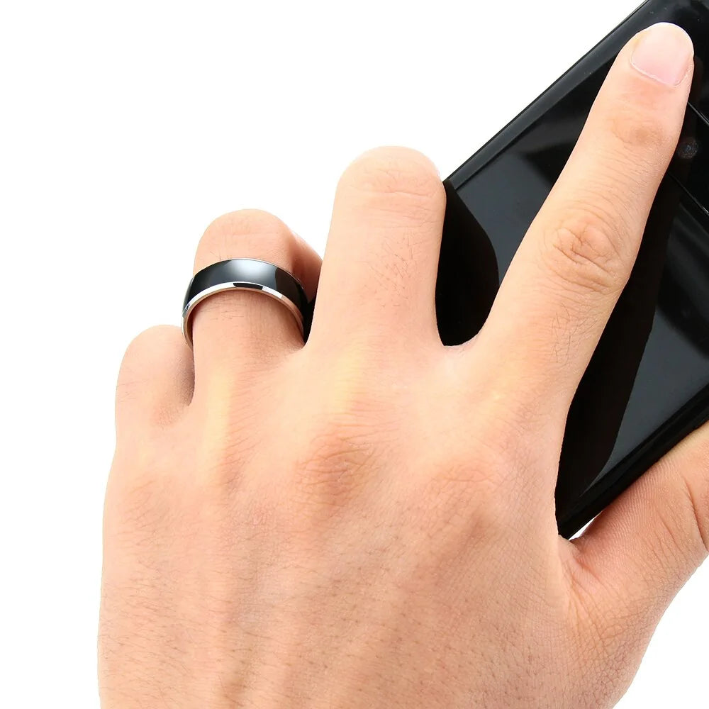 NFC Finger Ring – Intelligent Wearable for Seamless Connectivity - ShopandTop