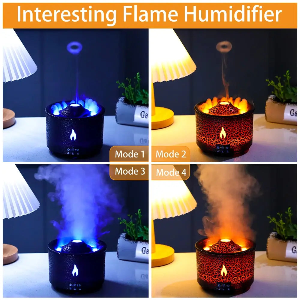 Volcano Fire Flame Air Humidifier - ShopandTop