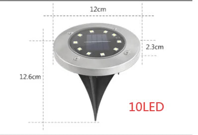 Solar Garden Disk Light - ShopandTop