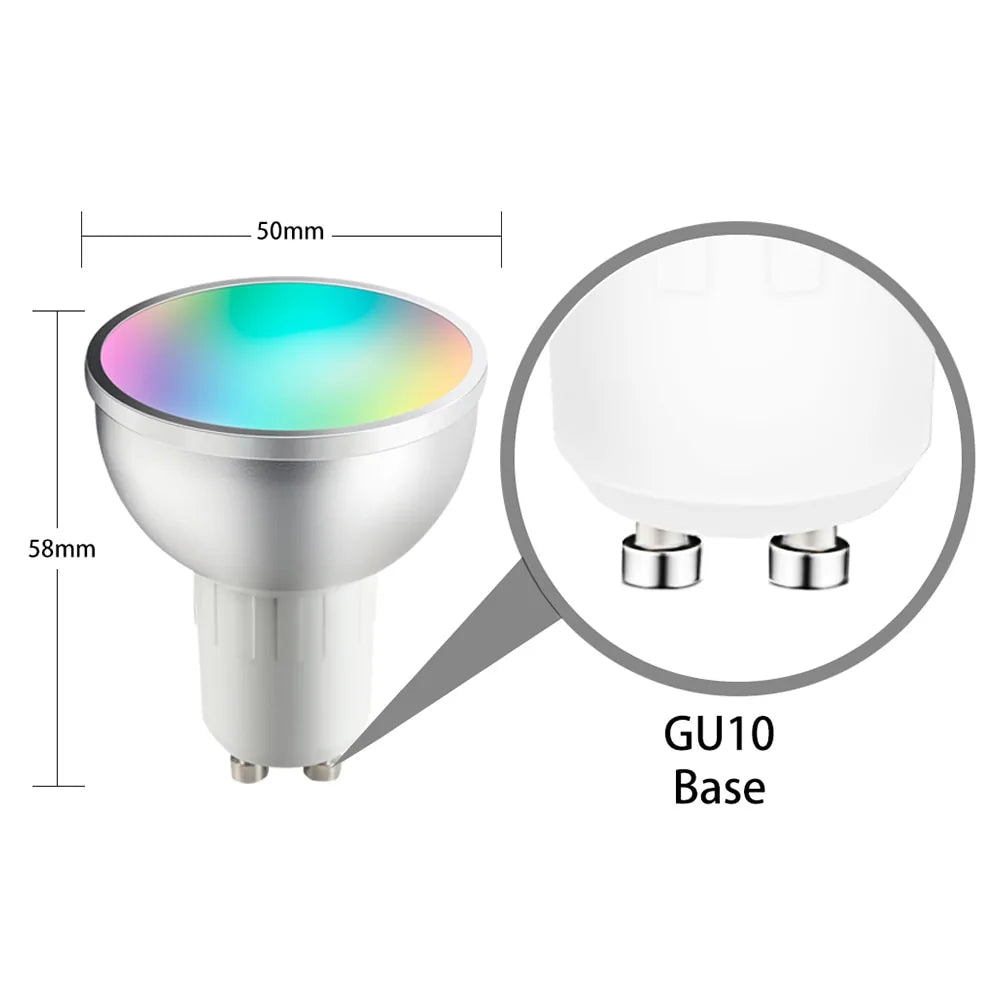 WiFi Smart Bulb – Voice-Controlled LED with Customizable Colors and Remote Access - ShopandTop