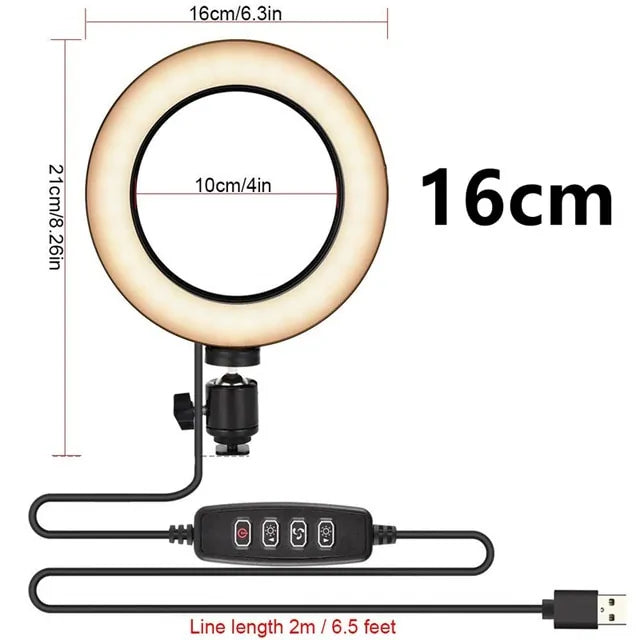 Selfie Ring With Tripod - ShopandTop