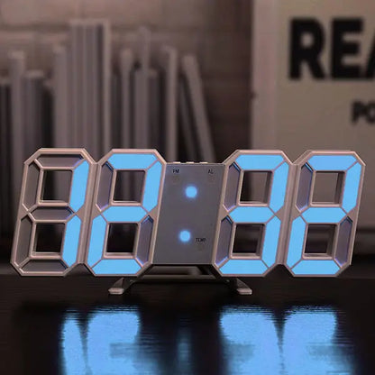 Adjustable Electronic Table Clock – Sleek Design with Customizable Features