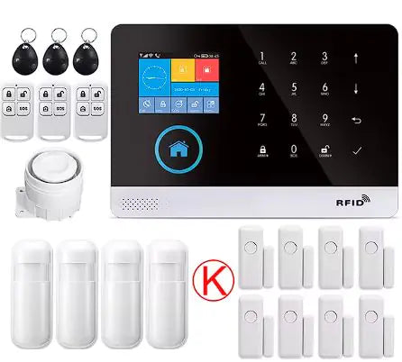 GauTone PG103 Wireless Home Security Alarm - WiFi & GSM Connectivity - ShopandTop